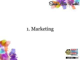 1. Marketing
 