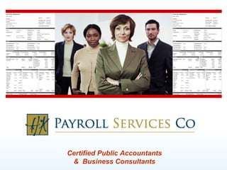 Certified Public Accountants &  Business Consultants 