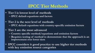 Ogle UNFCC inventory reporting needs Nov 10 2014