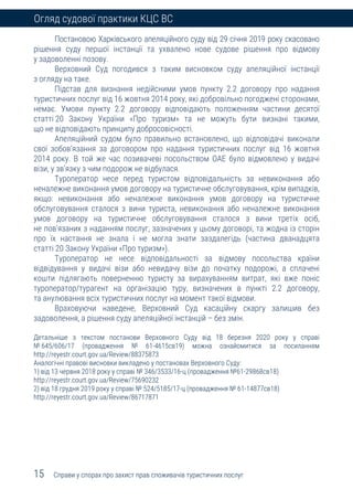 Огляд судової практики Касаційного цивільного суду у складі Верховного Суду
