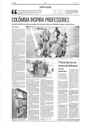 Colômbia inspira professores