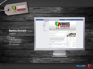 Redes Sociais
Facebook
17M fãs
1.2M impressões
49K visualizações
21K interações
 