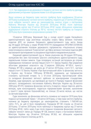 Огляд судової практики Касаційного адміністративного суду у складі Верховного Суду