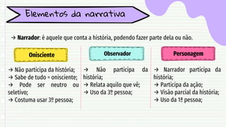 O gênero narrativo conto | PPTX