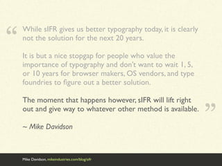 The Trouble With Type