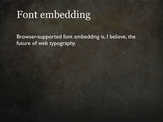 The Trouble With Type