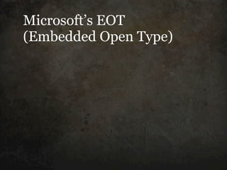 The Trouble With Type