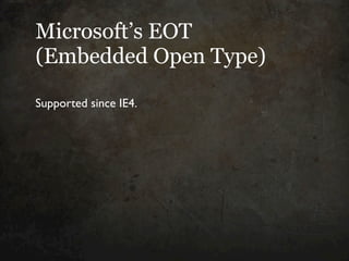 The Trouble With Type
