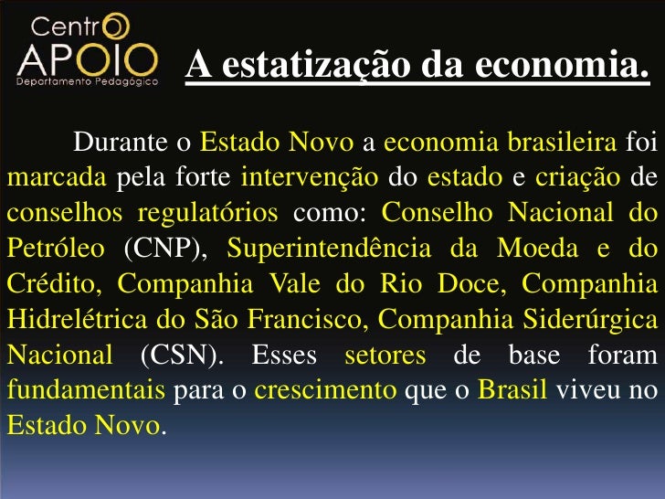 Cite Algumas Formas De Atuação Do Estado Na Produção
