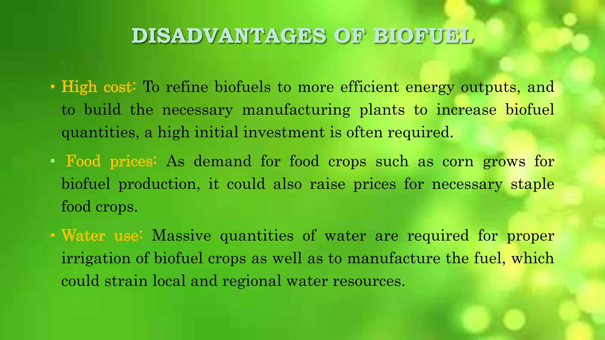 fuel for future : algae biofuel | PPTX
