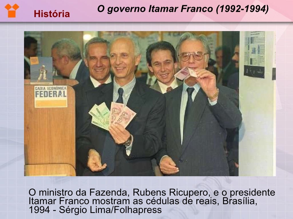 Principais Fatos Do Governo De Itamar Franco