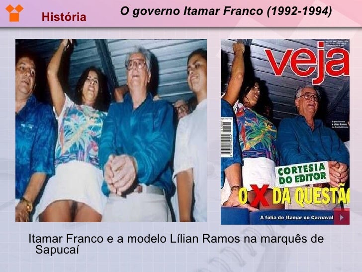 O governo Itamar Franco O governo Itamar Franco