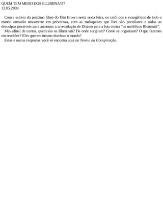 O grande computador celeste (marcelo del debbio)