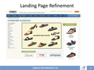 Landing Page Refinement




                          22
 