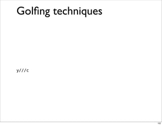 Obfuscation, Golfing and Secret Operators in Perl