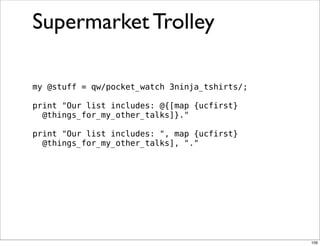 Obfuscation, Golfing and Secret Operators in Perl