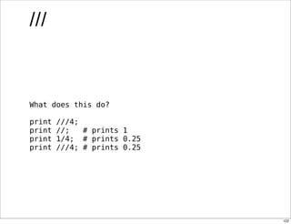 Obfuscation, Golfing and Secret Operators in Perl
