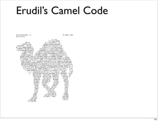 Obfuscation, Golfing and Secret Operators in Perl