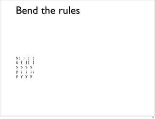 Obfuscation, Golfing and Secret Operators in Perl