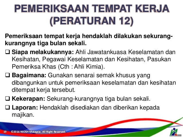 Contoh Laporan Kemalangan Di Tempat Kerja - Contoh Dai