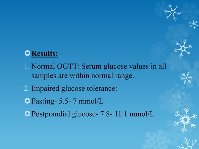 Oral Glucose Tolerance Test | PPTX | Endocrine and Metabolic Diseases ...