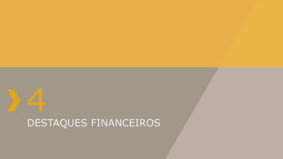 4DESTAQUES FINANCEIROS
 