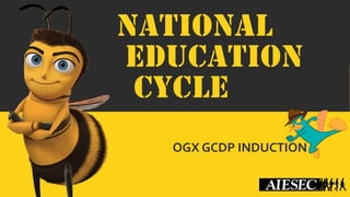 NATIONALEDUCATIONCYCLE 
OGX GCDP INDUCTION  