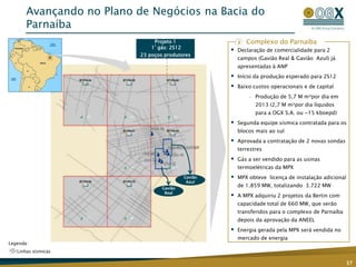 >85% taxa de sucesso (9 poços perfurados)