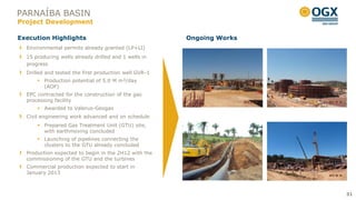 OGX Management Presentation | PDF