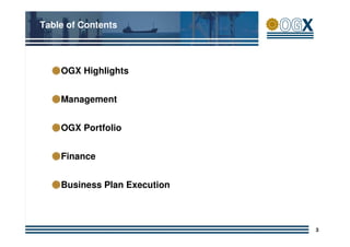 Ogx public presentationv8 | PDF