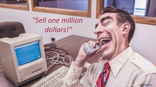 Copyright © 2019, Oracle and/or its affiliates. All rights reserved. | blogs.oracle.com/sql www.youtube.com/c/TheMagicOfSQL @ChrisRSaxon
"Sell one million
dollars!"
Ryan McGuire / Gratisography
 