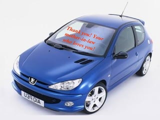 Thank you! Your mother-in-law who loves you! 