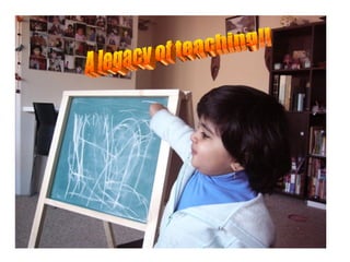 A legacy of teaching!! 
