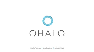 Ohalo Pitch Deck