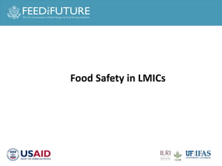 One Health and food safety research in developing countries