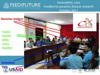 One Health and food safety research in developing countries