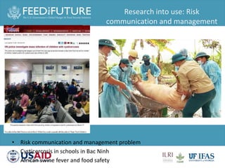 One Health and food safety research in developing countries