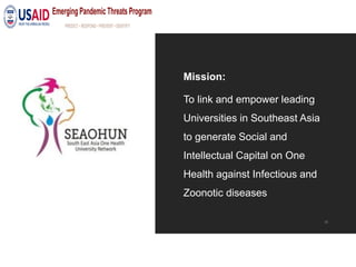 One Health and EcoHealth in Southeast Asia