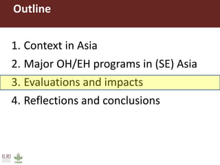 One Health and EcoHealth in Southeast Asia