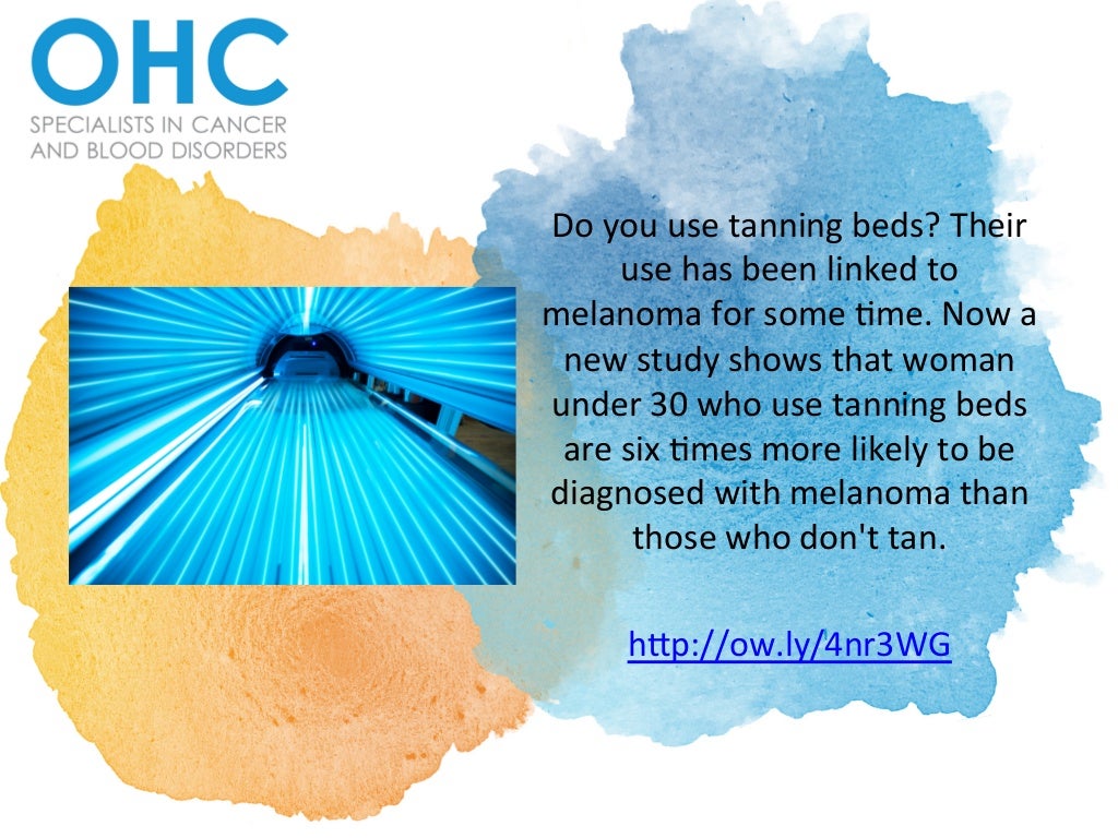 OHC Tanning Beds & Melanoma