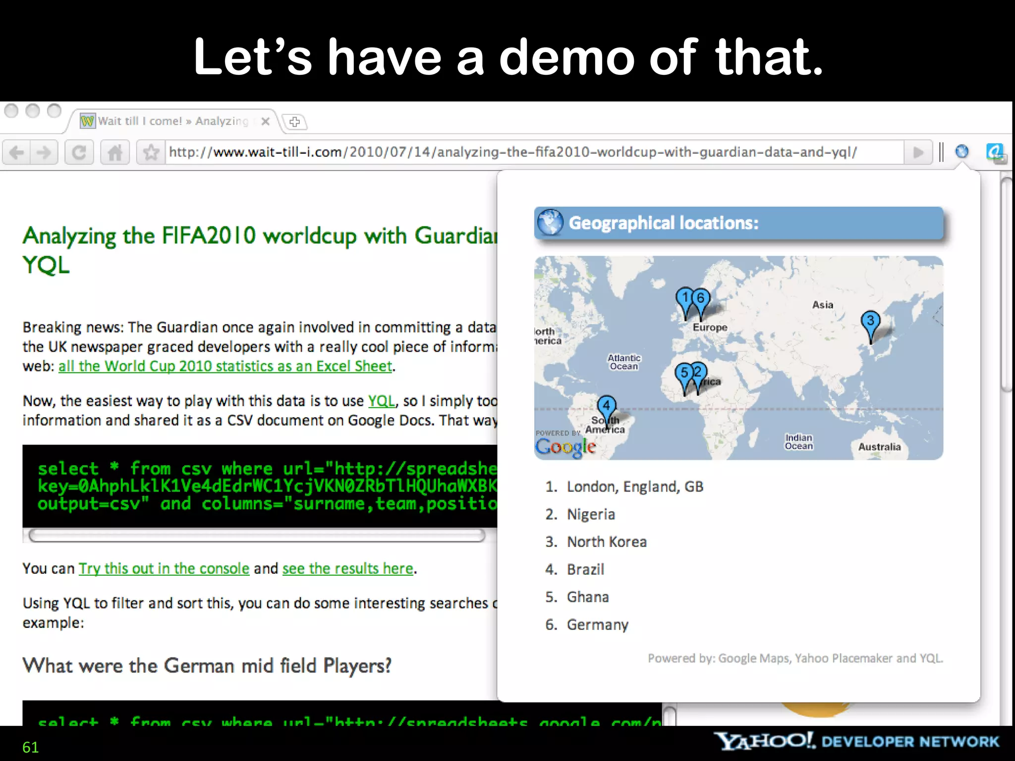 Let’s have a demo of that.




61
 