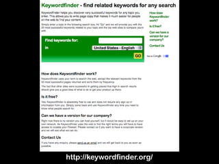 http://keywordfinder.org/
 