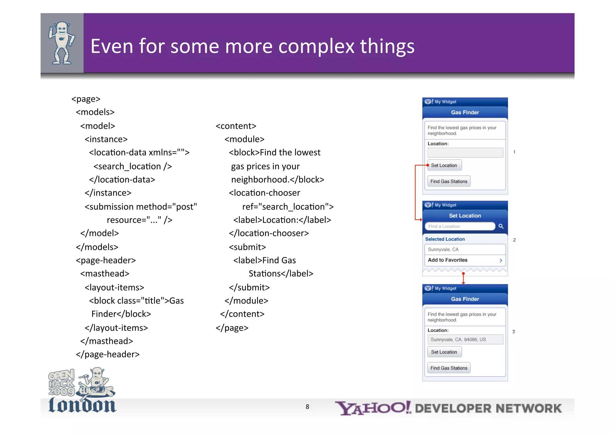 Blueprint talk at Open Hackday London 2009