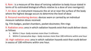 Effects of Long-term Radiation Exposure on the Human Body
• The effects of radiation depend on the type, energy, and locat...