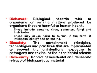 OHH Unit 3 Biological and ergonomical hazards 1.ppt