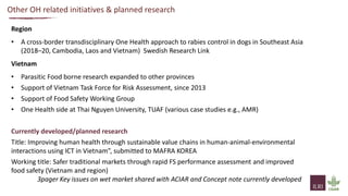 ILRI and partners One Health work in Southeast Asia 