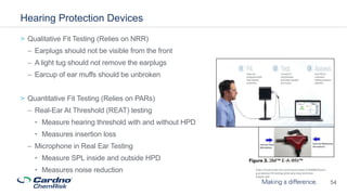Pars Device Occupational Noise Exposure Presentation | PDF