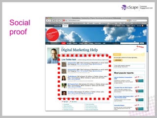 Social
proof
 