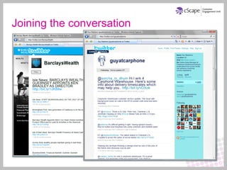 Joining the conversation
 