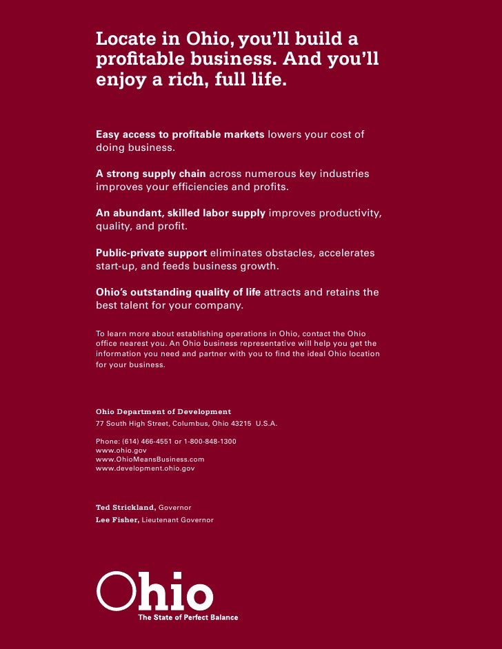 Ohio Benefits Brochure